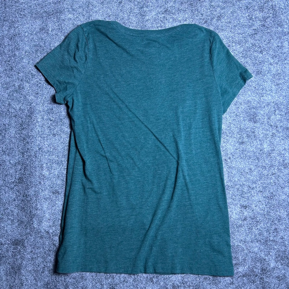 Aeropostale Classic Crew NYC Graphic T-Shirt Teal Green Y2K Skater Size Large - Picture 3 of 5